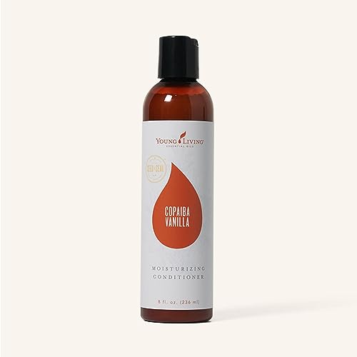 Copaiba Vanilla Moisturizing Conditioner by Young Living | 8 oz | Restores Moisture & Strength to Dry, Damaged Hair | Infused with Pracaxi Seed Oil, Avocado Oil & Murumuru Butter for Healthy Strands