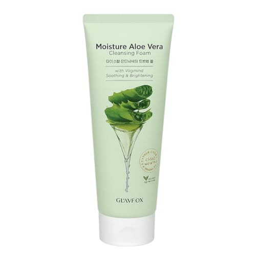 Aloe Vera Cleansing Foam with Vitamin C – 5.29 fl oz