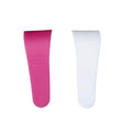 12Pcs Hair Wax Cleansing Spatulas Sticks Mask Scraper Plastic Waxing Applicator & Depilatory Creams Hair Waxing Removal Beauty Tools, White and Pink