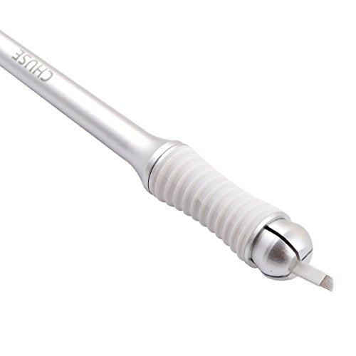 CHUSE M99 Microblading Pen Permanent Makeup Manual Pen with Appearance Patent Design (Silver)