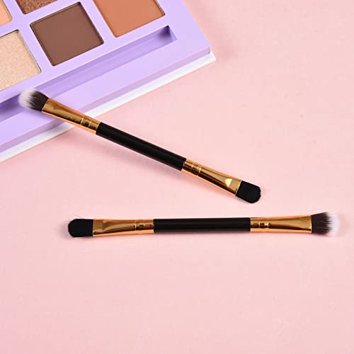 Vegan Eyeshadow Palette with Brush & Mirror - Matte Shimmer