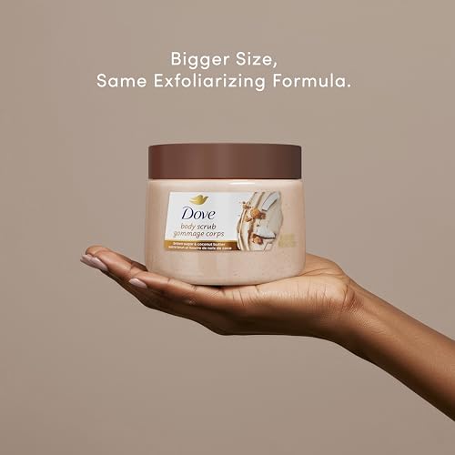 Dove Brown Sugar & Coconut Body Scrub, 15 oz