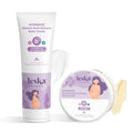Leska Maternity Cream 2-Pack | STAGE B: HYDRATE Stretch Mark Defense Belly Cream & Butter (Pregnancy Months 6-9) | Part of a Complete 3-Stage Pregnancy Skincare System (4-4.93oz)