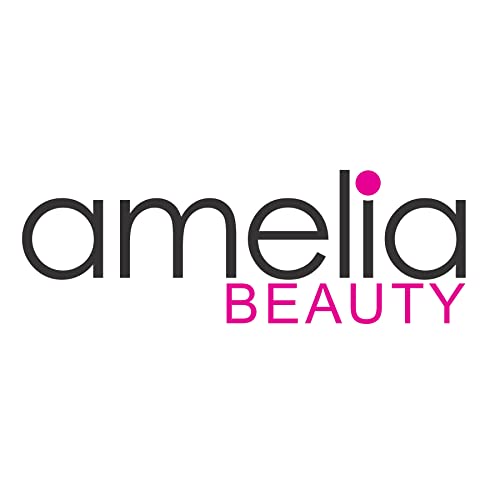 Amelia Beauty | 500 Count 1/2" Rubber Bands | Premium US Made Rubber Hair Ties | Ideal for Ponytails, Braids & Beards | Strong All Day Hold | Convenient Re-closable Container | Creme