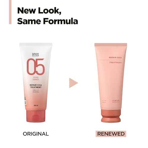 AMOS PROFESSIONAL Repair Cica Hair Mask l Repairs, Strengthens, & Nourishes for Split Ends & Breakage, Reverse Hair Damage from Bleach, Color, Chemical Services, 6.7 fl. oz.