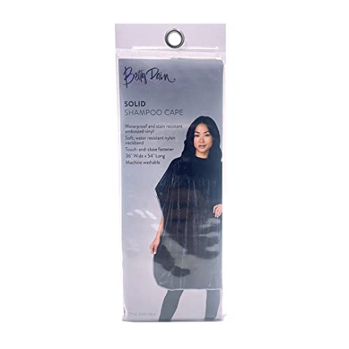 Betty Dain Hair Stylist Shampoo Cape 36x54 Black