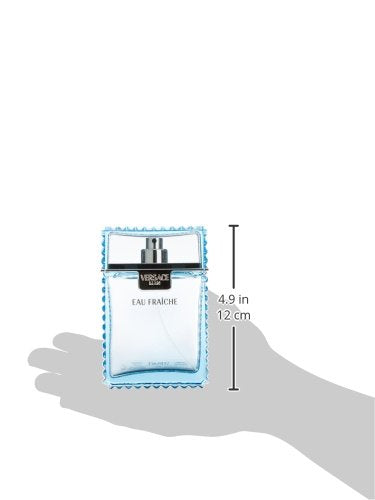 Versace Man Eau Fraiche Perfumed Deodorant Spray for Men - 3.4 oz