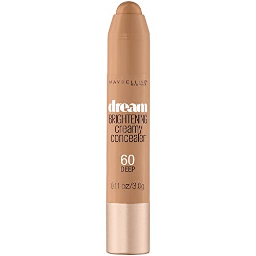 Maybelline New York Dream Brightening Creamy Concealer, Deep, 0.11 oz.