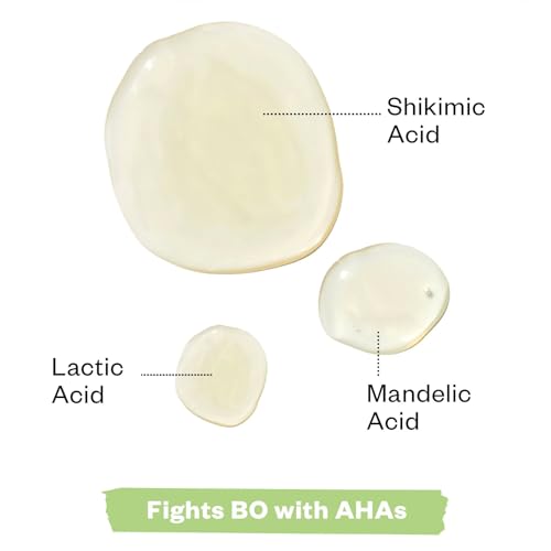 AHA Serum Deodorant Roll-On for Sensitive Skin - Nourishing & Odor-Fighting