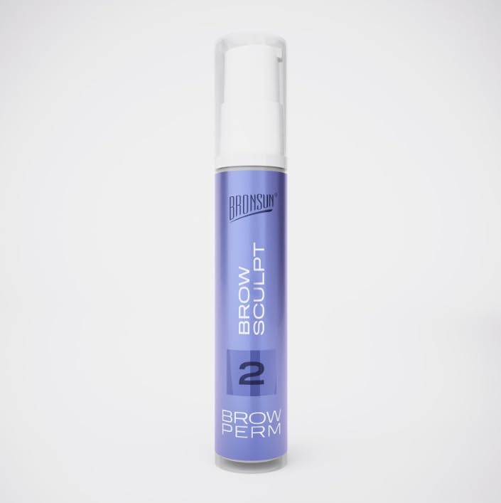 Bronsun Brow Perm #2 Fixing Cream - Brow Lamination, 0.34 fl oz