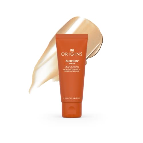 GinZing Tinted Moisturizer SPF 40 with Caffeine & Ginseng, 1.7 oz