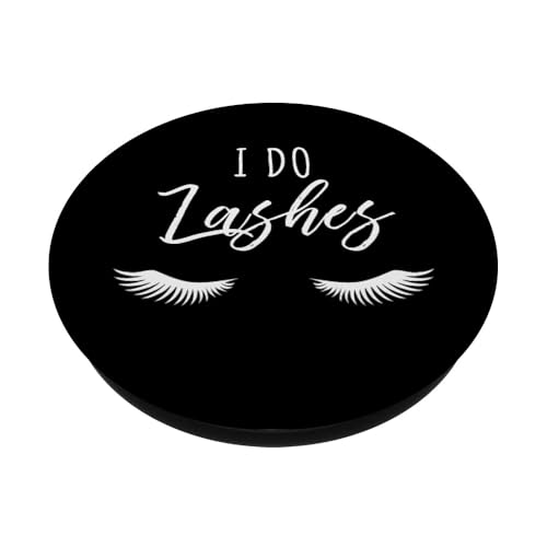 Makeup Artist Gift Lashes Eyelash Lash Cosmetologist PopSockets PopGrip: Swappable Grip for Phones & Tablets PopSockets Adhesive PopGrip