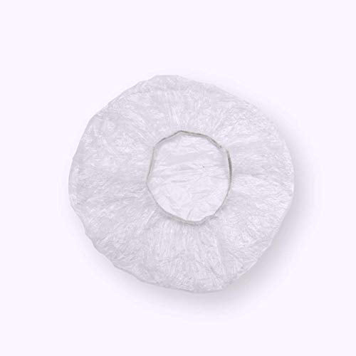 Disposable Processing Caps Bouffant Style Clear Hair Salon Caps