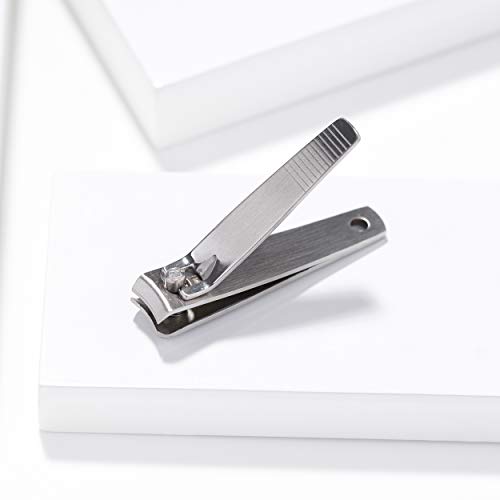 Stainless Steel Fingernail Clipper for Precise Trimming