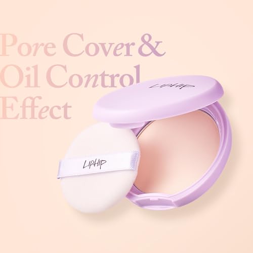 Blur Powder Pact Compact with Mirror & Puff - Oil Control