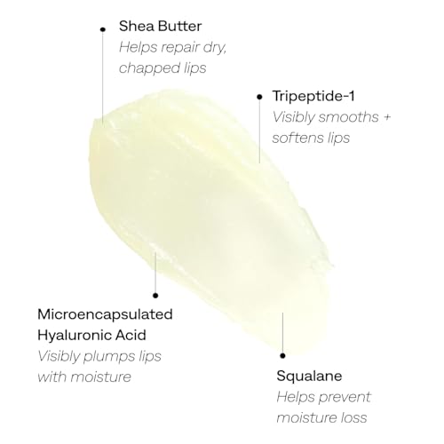 Provence Beauty Soft Bisous Plumping Lip Balm ? Hydrating Lip Care Treatment with Tripeptide-1, Hyaluronic Acid & Shea Butter ? Smooths, Softens & Plumps Dry Lips (2-Pack)