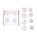 DIY Lipstick Mold 9mm - 4-Hole Silicone Mould for Homemade Lip Balm