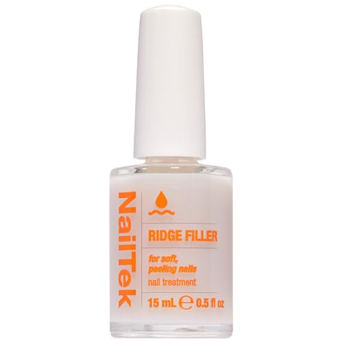 Nail Tek Ridge Filler Formula 2 - Strengthening Base Coat for Soft Nails