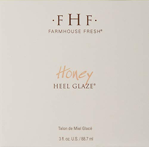 FarmHouse Fresh Honey Heel Glaze 3 fl oz – Honey-based Foot Moisturizer
