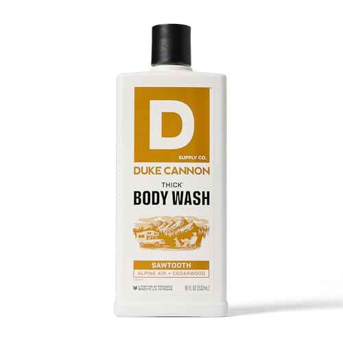 Duke Cannon Thick Body Wash 6-Pack ? Bay Rum, Superior, Sawtooth, Midnight Swim, Bourbon & High Country ? Premium Men¡¯s Body Wash, Long-Lasting, Natural Ingredients, Fresh Masculine Scents