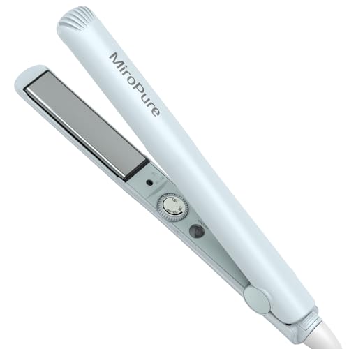 MiroPure 1 Inch Hair Straightener & Curler, Fast Heating, Auto Shut-Off