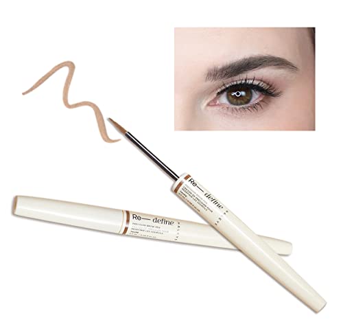 HALEYS Precision Brow Pen - Taupe 2-in-1 Eyebrow Makeup