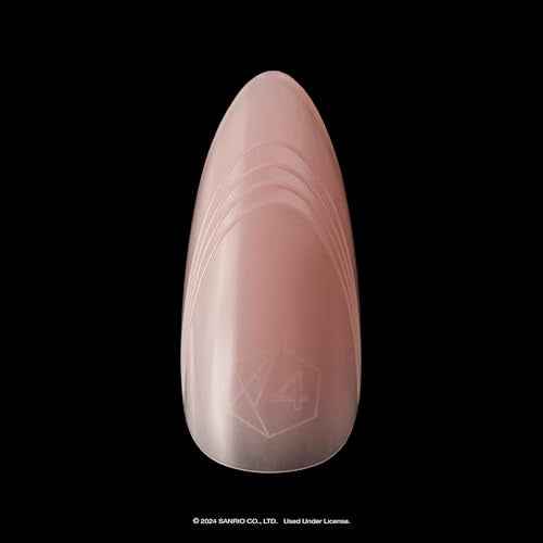 APR?S x Kuromi¢â Gel-X Neutral French Natural Almond Medium Box of Nail Tips (280pcs, 14 Sizes)