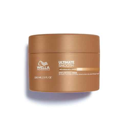 Wella Professionals ULTIMATE SMOOTH Intense Mask with Deep Nourishment | Treatment for Dry, Frizzy Hair | Smooths & Adds a Silky Shine | With Squalane & Omega 9 | Color Safe