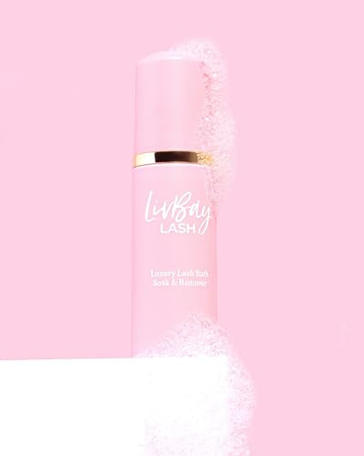 LIVBAY Lash Bath + Brush Combo - Eyelash Extension Cleanser