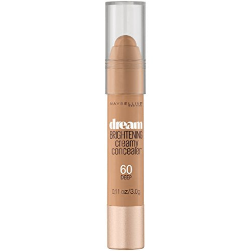 Maybelline New York Dream Brightening Creamy Concealer, Deep, 0.11 oz.