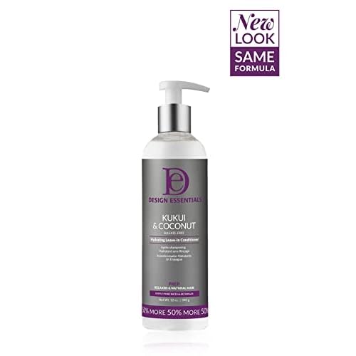 Design Essentials Kukui And Coconut Hydrating Leave-In Conditioner Sulfate Free 340 g / 12 oz