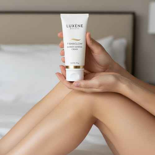 FIRMAGLOW Barrier Defense Cream by Luxene Beauty ? Deep Hydration & Skin Barrier Repair Cream ? Soothes, Smooths & Locks in Moisture ? Step 3 of 3 ? 3.4 oz