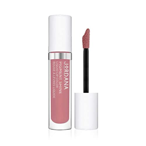 Jordana Pigment Shine Liquid Lip Color 02 At First Blush