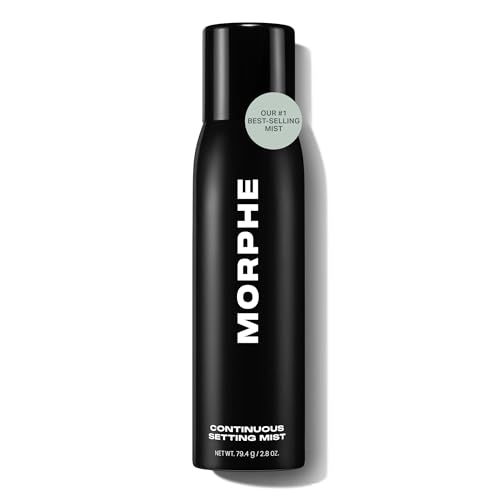 Morphe Continuous Setting Mist 2.8 Fl Oz - Micro-Fine Makeup Setting Spray