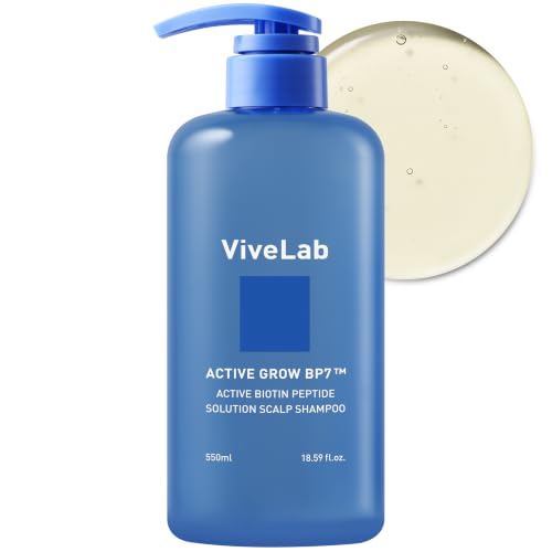 ViveLab Biotin Shampoo for Hair Growth & Thickening - Sulfate-Free, Clinically Tested