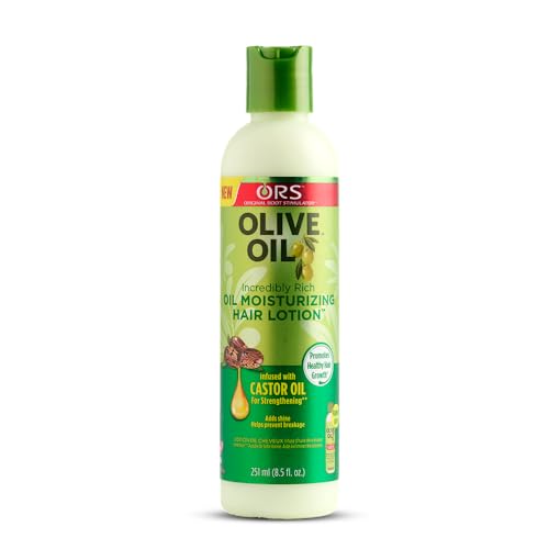 ORS Olive Oil Moisture Restore Creamy Aloe Shampoo - Strengthen & Nourish Replenishing Conditioner - Moisturizing Hair Lotion - Nourishing Sheen Spray - Bundle