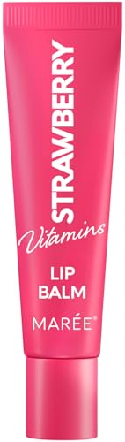 MAREE Strawberry Lip Balm Moisturizer - Hydrating Lip Butter