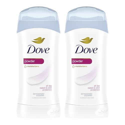 Antiperspirant Deodorant Stick Powder - 2-Pack for Women
