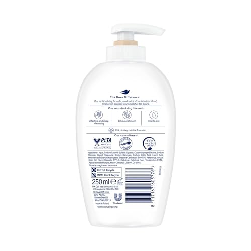 Dove Supreme Fine Silk Hand Wash - 8.45 Fl Oz / 250 mL x 3 Pack