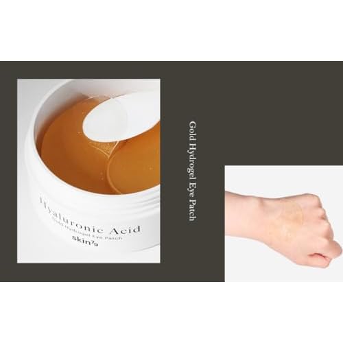 SKIN79 Gold Hydrogel Eye Patch 90g/3.17oz 60PCS - Made In Korea (Hyaluronic Acid)