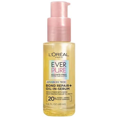 L'Oreal Paris Bond Repair+ Hair Oil-in-Serum | Heat Protectant & Shine Treatment
