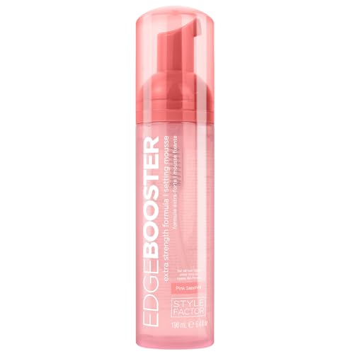 Style Factor EDGE BOOSTER Extra Strength Mousse for Curly Hair