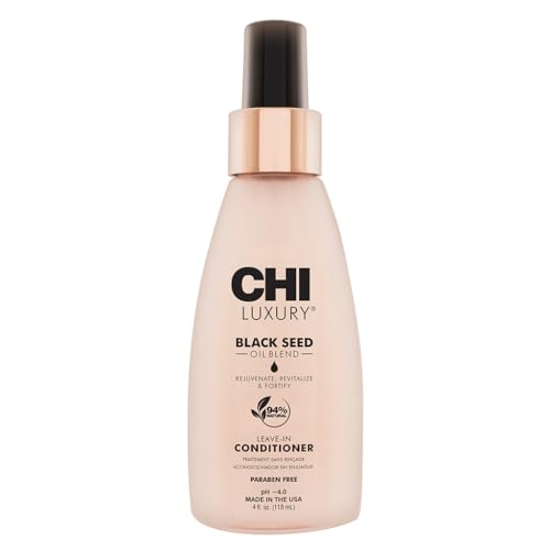 CHI Luxury Black Seed Oil Leave-In Conditioner, 4 Fl Oz