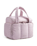 Pink BAGSMART Large Travel Toiletry Bag with Handle, Organizer & Wet Dry Compartments