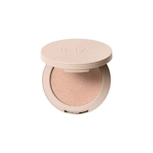 ILIA - Lightshift Cream Highlighter | Non-Comedogenic, Long-Lasting, Vegan, Cruelty-Free | Weightless, Seamless, Silky Highlighter (Glint - Soft Champagne, 0.27 oz | 7.8 g)
