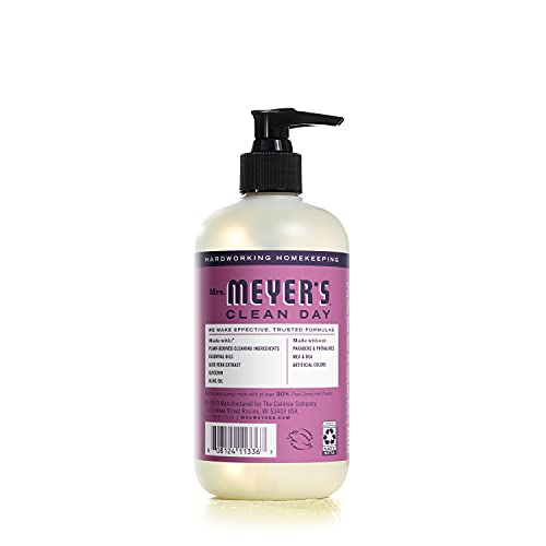 MRS. MEYER'S CLEAN DAY Hand Soap, Plumberry, Made with Essential Oils, 12.5 oz