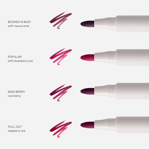 r.e.m. beauty Practically Permanent Lip Stain Marker - Booked & Busy