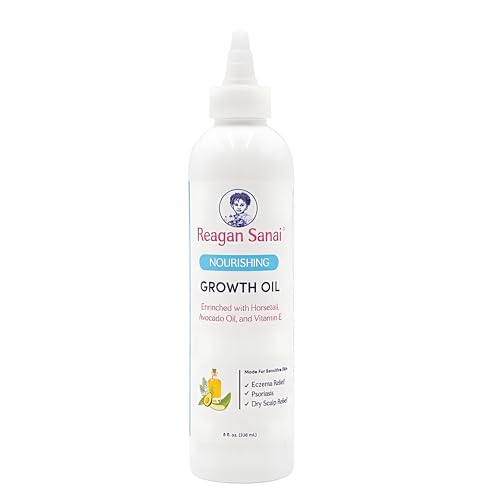 Reagan Sanai Hair Growth Oil 8 oz - Natural Nourishing Blend