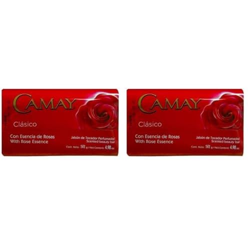 Camay Clasico Soap, 4.98 Ounce (Pack of 2)