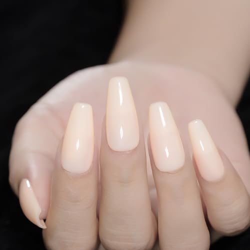 YTD Likomey Nude Gel Nail Polish,15ml Nude Pink Translucent Neutral Jelly Sheer Salon Home DIY Nails Art Manicure UV Nail Gel Varnish,LS03